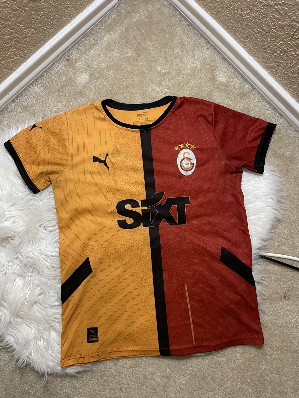 Puma Galatasaray 2024-25 Home Soccer Jersey Youth S 13-14 Icardi #9